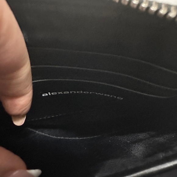 Alexander Wang Scout Rectangular Crossbody Bag, All-Over Logo - Picture 9 of 9